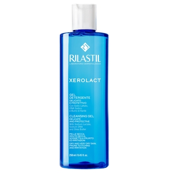 Гель для деликатной очистки кожи Rilastil Xerolact, 400 мл - Pampik