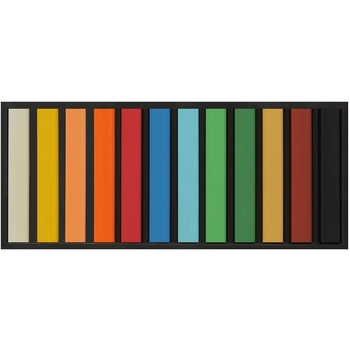 Пастель суха художня м'яка ZiBi ART Line 12 кольорів (ZB.2493) - Pampik - 2