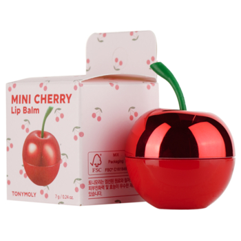 Бальзам для губ Tony Moly Mini Berry Lip Balm Cherry, SPF15, 7 г - Pampik