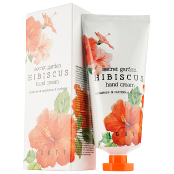 Крем для рук Jigott Secret Garden Hibiscus Hand Cream, 100 мл - Pampik