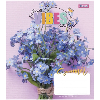 Тетрадь общая 1 Вересня Vibes, A5, в клеточку, 60 листов - Pampik - 5