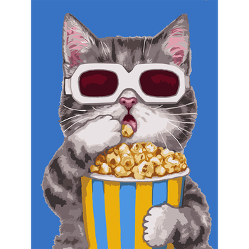 Картина за номерами Santi Кіноман, 30х40 см (954473) - Pampik