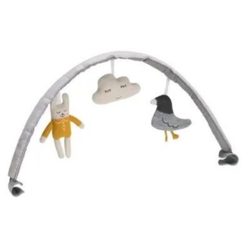 Іграшкова дуга до шезлонгу Nuna Leaf/Leaf Curv/Leaf Grow, сірий (TY01001RSVGL) - Pampik