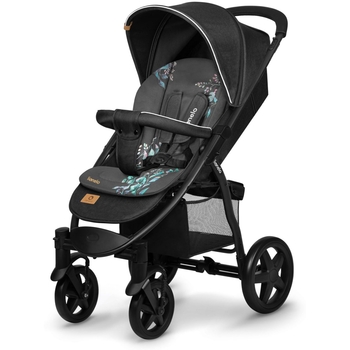 Вкладиш для коляски Lionelo Seatliner Golden Moments Black Grey (LO-SEATLINER GOLDEN MOMENTS GREY) - Pampik - 3