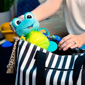 Іграшка-підвіска розвиваюча Baby Einstein Neptunes Sensory Sidekick Activity Plush Toy (13156) - Pampik - 5