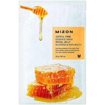 Маска для обличчя Mizon Joyful Time Essence Mask Royal Jelly з маточним молочком , 23 г - Pampik