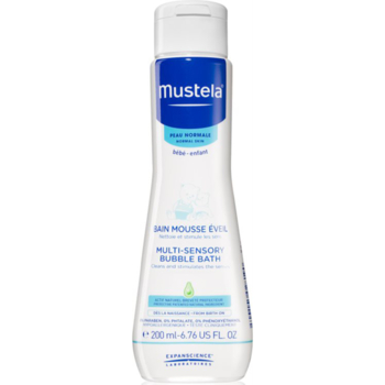 Піна для ванни Mustela Multi-Sensory Bubble Bath 200 мл - Pampik