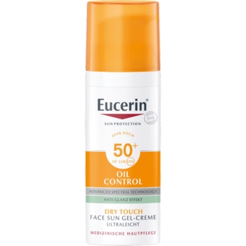 Солнцезащитный гель-крем для лица Eucerin Oil Control SPF 50 с матирующим эффектом, 50 мл - Pampik