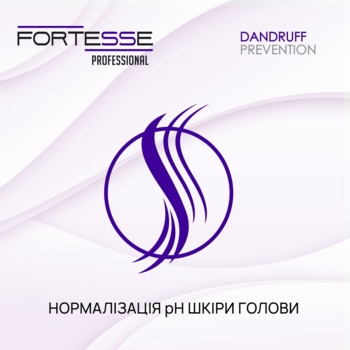 Нормалізуючий шампунь-ополіскувач Fortesse Professional Dandruff Prevention, профілактика появи лупи, 400 мл - Pampik - 6
