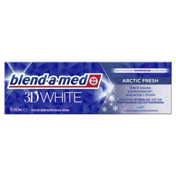 Зубна паста Blend-a-med 3D White Арктична Свіжість, 75 мл - Pampik - 2