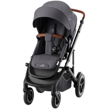 Прогулянкова коляска Britax-Romer Smile 5Z Midnight Grey, темно-сіра (2000037972) - Pampik
