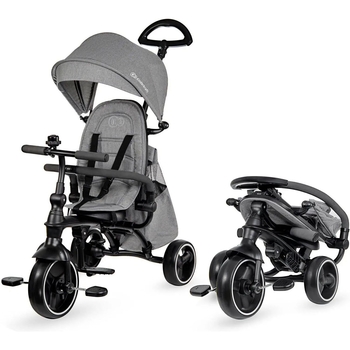 Триколісний велосипед Kinderkraft Jazz Grey сірий (00-00303945) - Pampik - 5