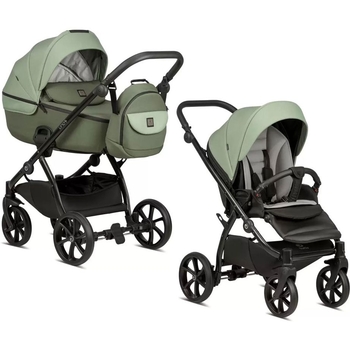 Коляска універсальна 2 в 1 Tutis Uno5 plus Earth collection Matcha (1402037) - Pampik