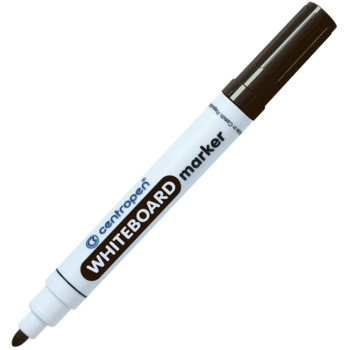 Маркер для досок Centropen WhiteBoard, конусообразный, 2.5 мм, черный (8559/01) - Pampik