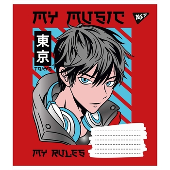 Набор тетрадей Yes Anime, A5, в клеточку, 36 листов, 15 шт. (766408) - Pampik - 5