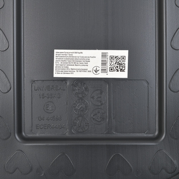 Автокресло-бустер Bambi Royal Mix M 3966 черное (25846) - Pampik - 3