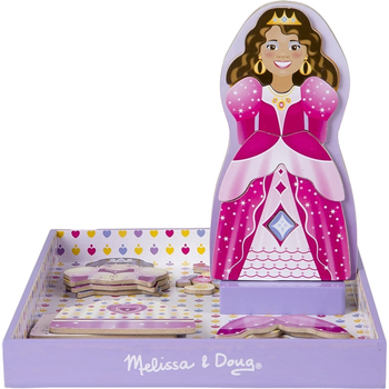 Магнітний набір Melissa&Doug Корони та сукні (MD9312) - Pampik