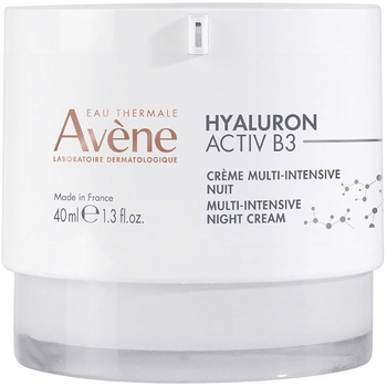 Ночной крем для лица Avene Hyaluron Activ B3 Multi-Intensive Night Cream Мультиинтенсивный 40 мл - Pampik