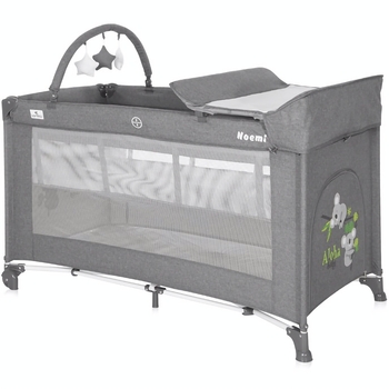 Манеж Lorelli Noemi 2L Plus, сірий (24102) - Pampik