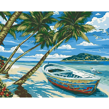 Картина за номерами ArtCraft Відпочинок мрії 40x50 см (10583-AC) - Pampik