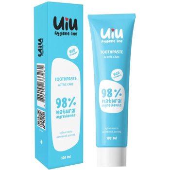 Зубна паста UIU Активний догляд, 100 мл - Pampik