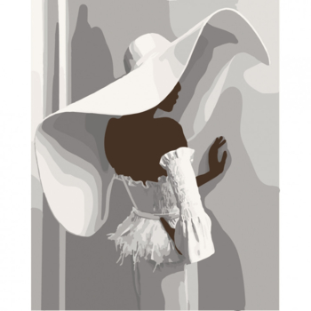 Картина по номерам ArtCraft Дама из Эфиопии 40x50 см (10279-AC) - Pampik