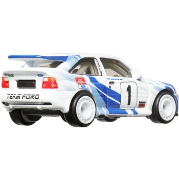Колекційна модель машинки Hot Wheels Преміальні автівки '93 Ford Escort RS Cosworth біла (GJT68/HKF17) - Pampik - 3
