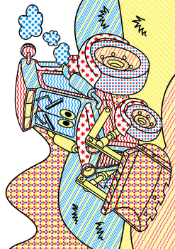 Волшебная водная раскраска Кристал Бук Супермашинки, 8 страниц (F00025063) - Pampik - 2