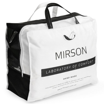 Ковдра пухова MirSon Beatrice № 092, зимова, 110х140 см, біла - Pampik - 2