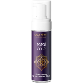 Протеїновий мус-протектор DeMira Professional Tech Total Care 6 в 1 для захисту волосся, 150 мл - Pampik