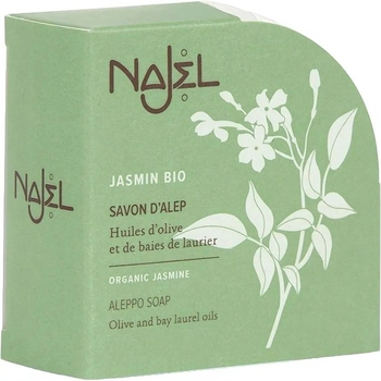 Алеппское мыло Najel Aleppo Soap Organic Jasmine с органическим жасмином 100 г - Pampik