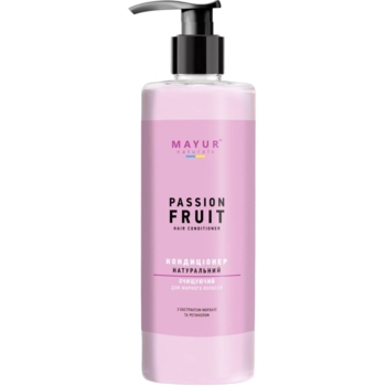 Натуральний очищувальний кондиціонер Mayur Маракуя, 500 мл - Pampik