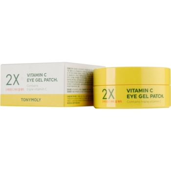Патчи для зоны вокруг глаз Tony Moly 2X Vitamin C, 60 шт. - Pampik