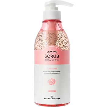 Гель-скраб для душу Village 11 Factory Classic Pink, 500 мл - Pampik
