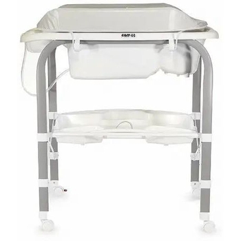 Пеленальний столик Cam Cambio, з ванночкою, сірий - Pampik - 2