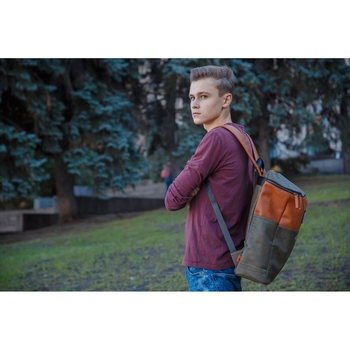 Рюкзак міський Yes T-75 Irish green (557422) - Pampik - 5