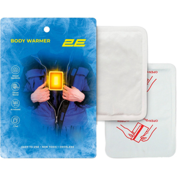 Грелка для тела 2E, химическая, размер M, 130x100 мм, до 24 часов (2E-BWNA24M) - Pampik