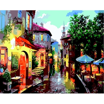 Картина за номерами ZiBi Art Line Старе місто 40х50 см (ZB.64191) - Pampik