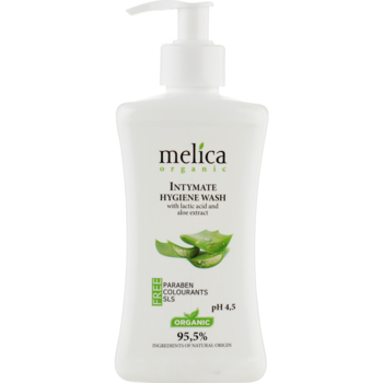 Засіб для інтимної гігієни Melica Organic Intimate Hygiene Wash 300 мл - Pampik