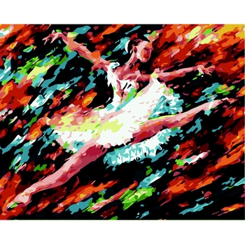 Картина за номерами ZiBi Art Line Гранд жете 40х50 см (ZB.64212) - Pampik