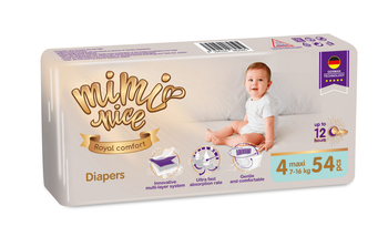 Подгузники Mimi Nice Royal comfort 4 (7-16 кг), 54 шт. - Pampik - 2