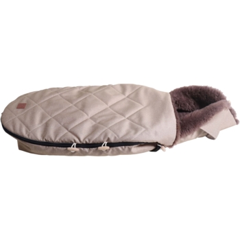 Конверт теплий Kaiser Toffee з натуральної овчини, пісочний меланж (6512574) - Pampik - 3