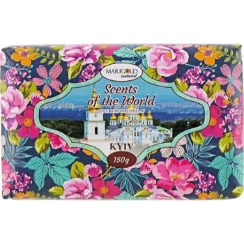 Мило тверде Marigold Natural Scents of the World Київ, 150 г - Pampik