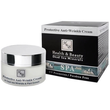 Мужской защитный крем для лица Health&Beauty от морщин, SPF-15, 50 мл - Pampik