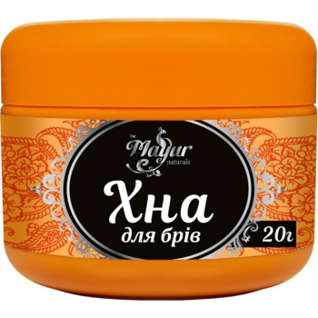 Хна для бровей Mayur черная 20 г - Pampik