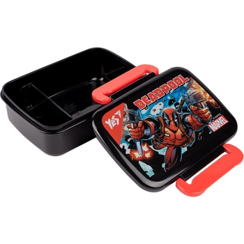 Ланч-бокс Yes Marvel Deadpool, 420 мл, черный (707759) - Pampik - 2