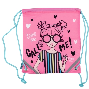 Сумка для обуви Yes SB-10 Girls Style розовая (533163) - Pampik