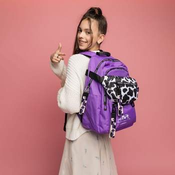 Рюкзак та сумка на пояс Yes TS-61-M Moody, фиолетовый (559476) - Pampik - 14