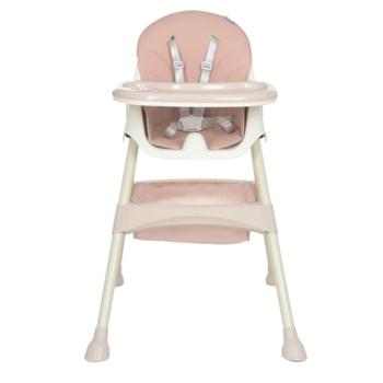 Стільчик для годування Bambi M 4136-2 Pink, рожевий (21593) - Pampik - 2
