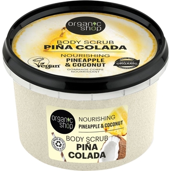 Скраб для тела Organic Shop Pina Colada Ананас и Кокос 250 мл - Pampik